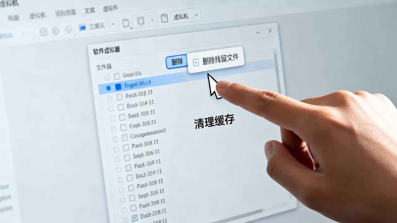 虚拟机里软件残留文件怎么彻底删除,怎么清理最干净 虚拟机里软件残留文件怎么彻底删除,怎么清理最干净