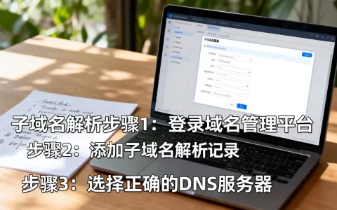 域名怎么解析子域名，子域名解析不生效怎么办？