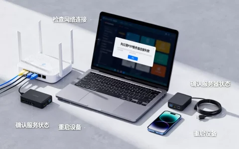 向日葵P2P服务器连接失败怎么办，常见原因有哪些