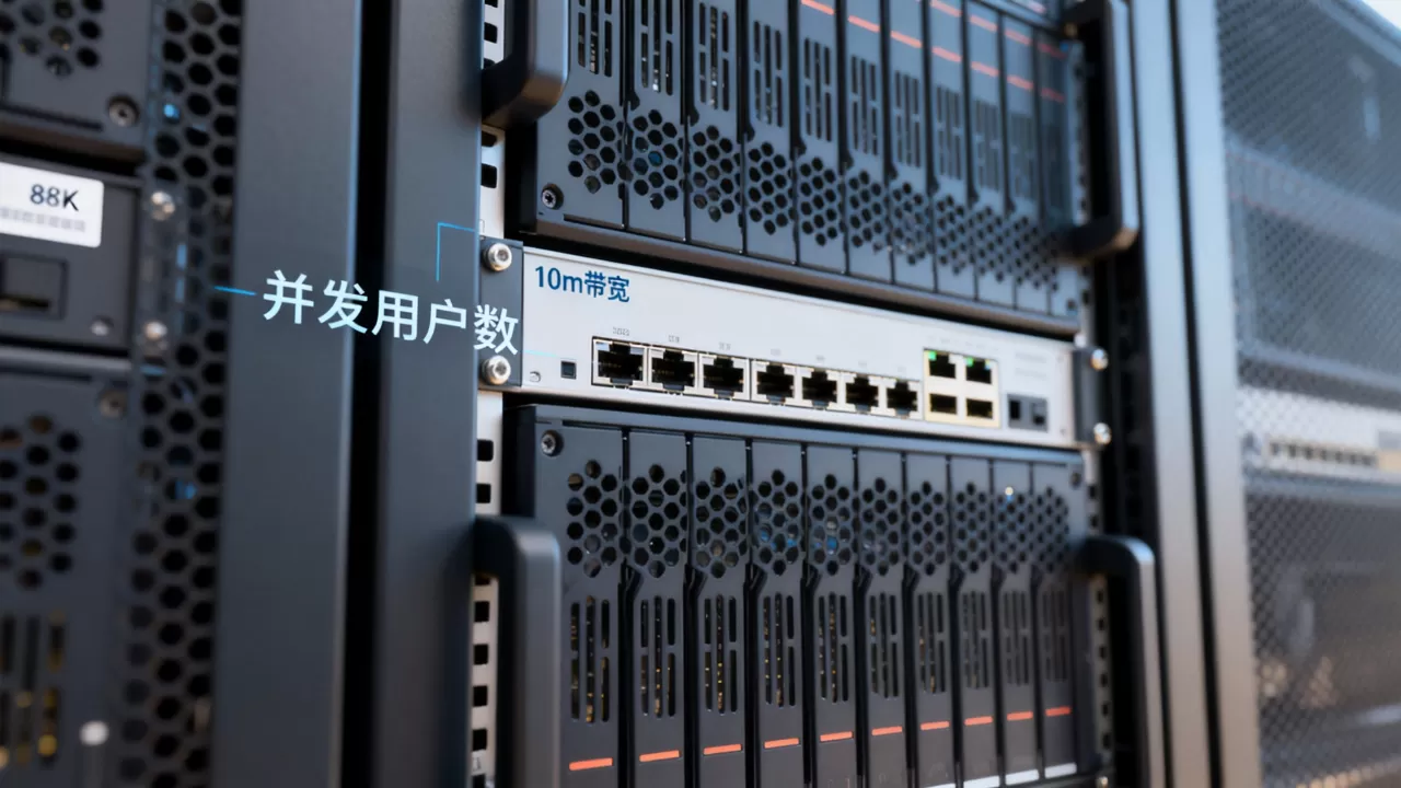 网页服务器10m能带多少人 网页服务器10m能带多少人