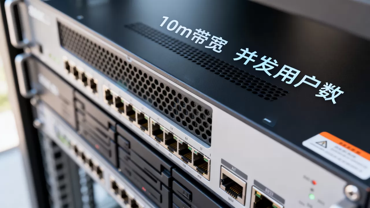 网页服务器10m能带多少人 网页服务器10m能带多少人