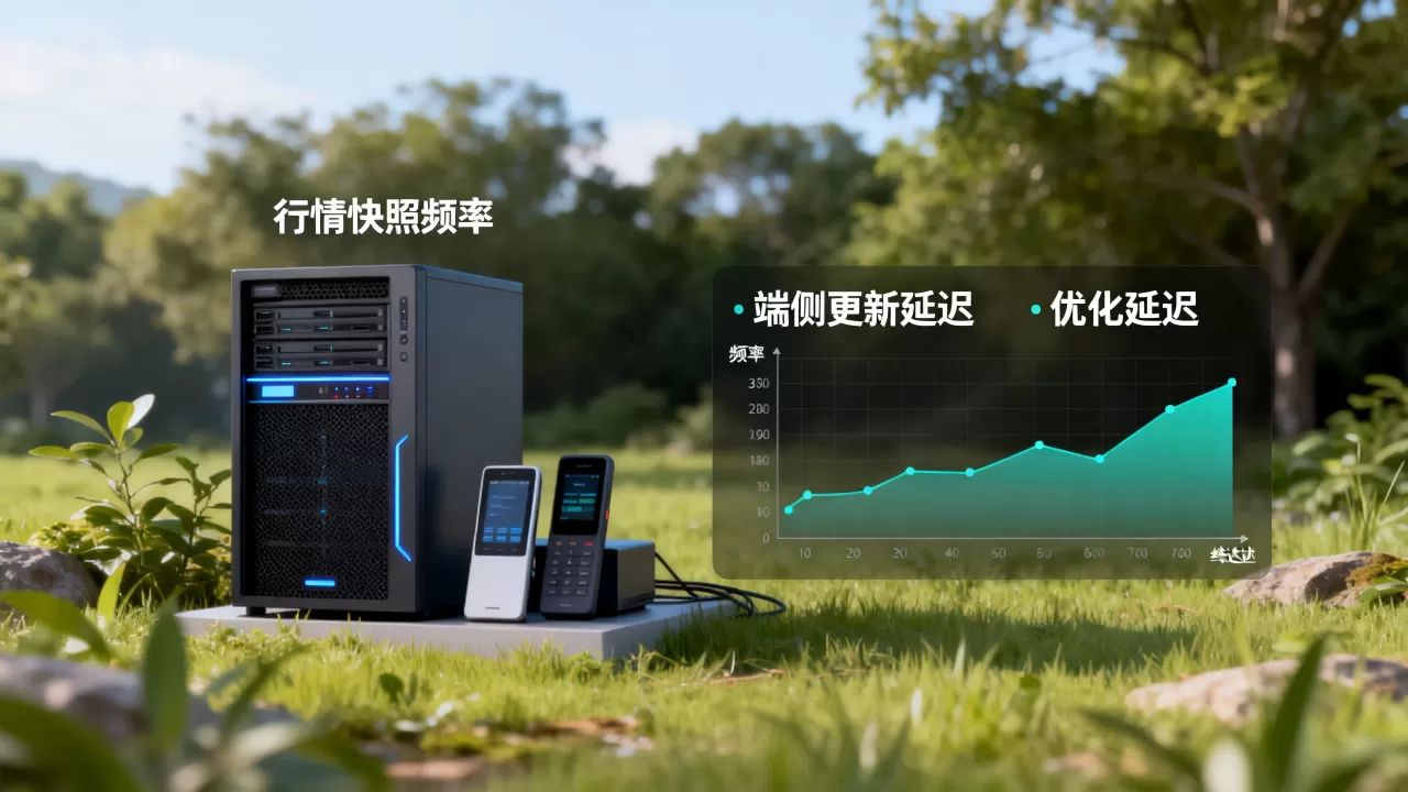 行情快照频率与端侧更新延迟如何权衡,怎么优化延迟? 行情快照频率与端侧更新延迟如何权衡,怎么优化延迟?