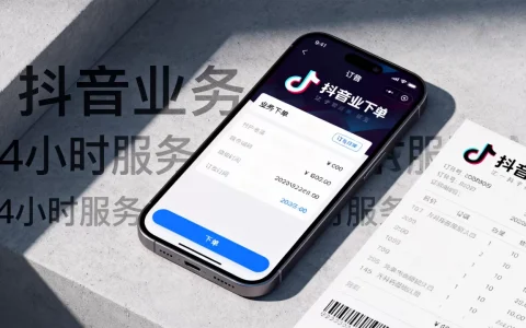 9月最新：抖音业务下单24小时