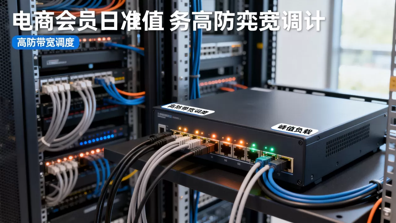 电商会员日峰值服务器高防带宽调度 电商会员日峰值服务器高防带宽调度
