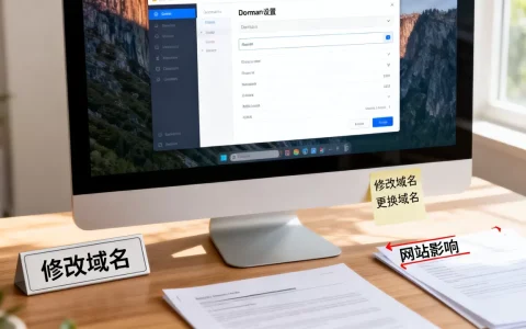 修改域名和更换域名有何区别，对网站有什么影响？