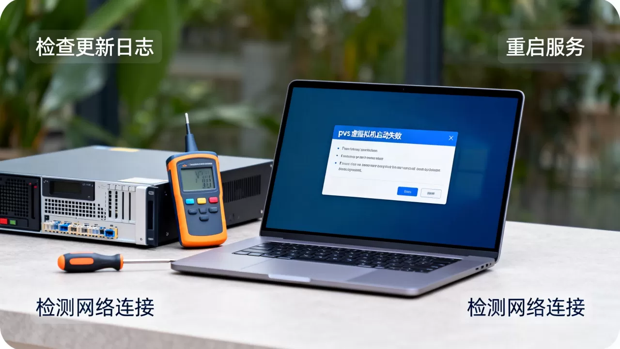 虚拟机更新后启动失败如何解决,pvs虚拟机故障排查方法有哪些 虚拟机更新后启动失败如何解决,pvs虚拟机故障排查方法有哪些
