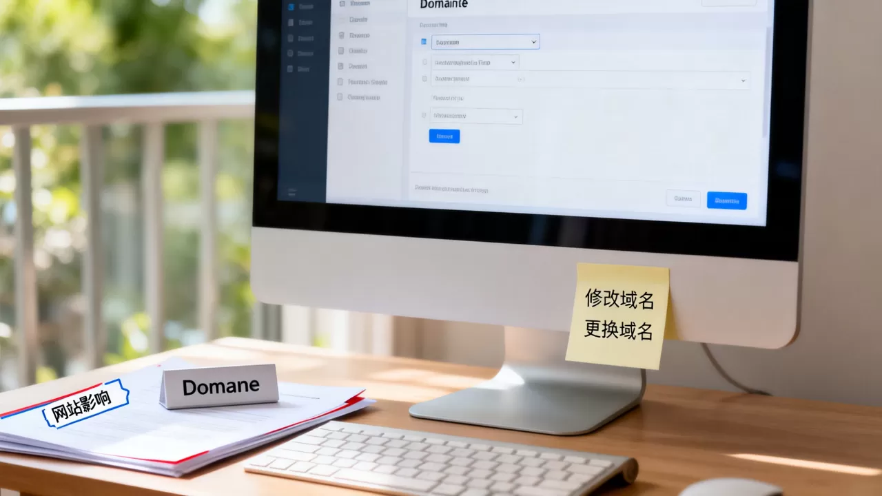 修改域名和更换域名有何区别,对网站有什么影响? 修改域名和更换域名有何区别,对网站有什么影响?