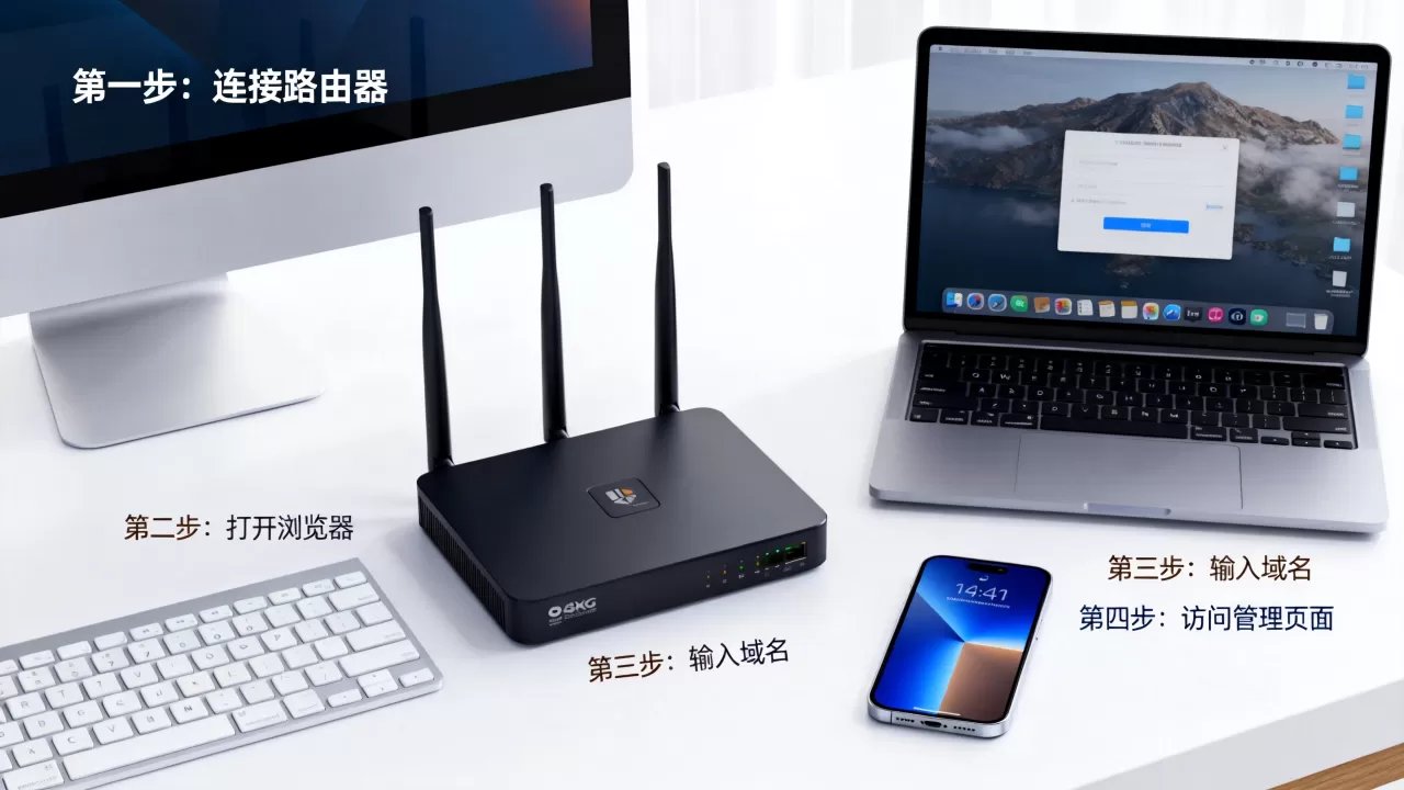 如何通过域名访问路由器?,具体步骤是什么 如何通过域名访问路由器?,具体步骤是什么