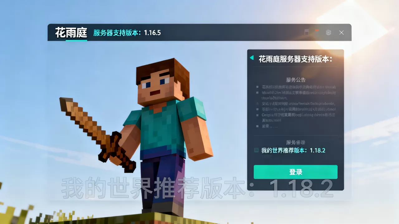 花雨庭服务器需要什么版本,我的世界哪个版本能玩? 花雨庭服务器需要什么版本,我的世界哪个版本能玩?