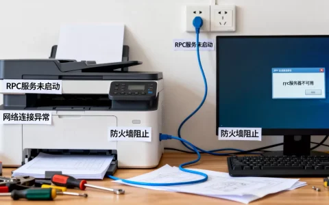 打印机rpc服务器不可用怎么回事，常见故障原因有哪些？