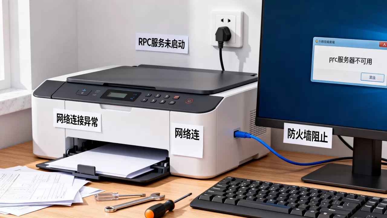 打印机rpc服务器不可用怎么回事,常见故障原因有哪些? 打印机rpc服务器不可用怎么回事,常见故障原因有哪些?
