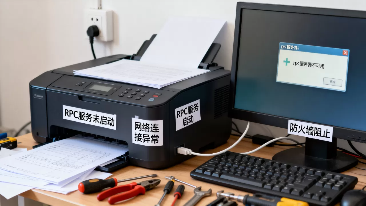 打印机rpc服务器不可用怎么回事,常见故障原因有哪些? 打印机rpc服务器不可用怎么回事,常见故障原因有哪些?