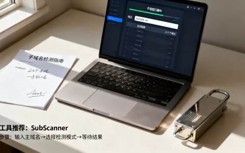 如何高效查域名下所有子域名？安全检测工具推荐
