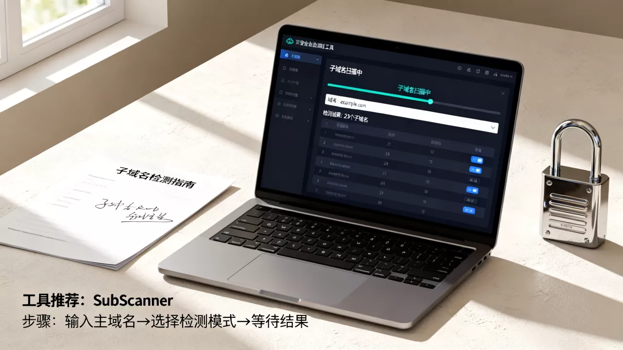 如何高效查域名下所有子域名?安全检测工具推荐 如何高效查域名下所有子域名?安全检测工具推荐
