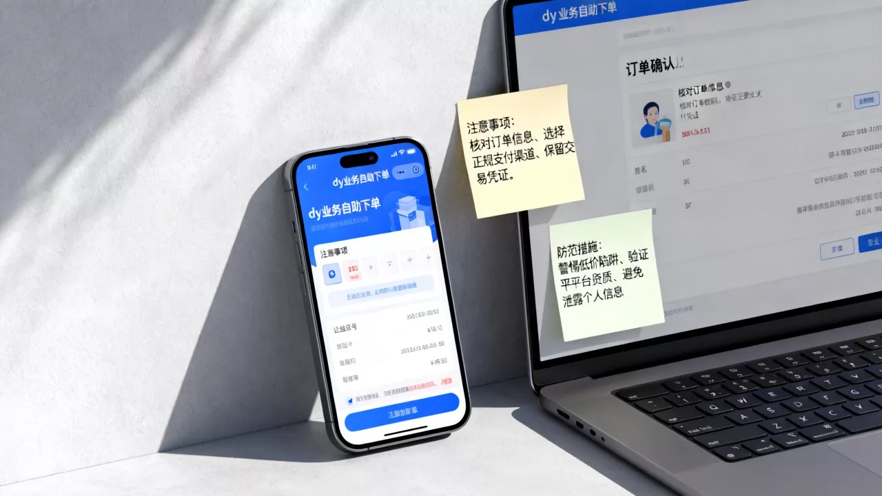 2026年最新:dy业务自助下单的注意事项和防范措 2026年最新:dy业务自助下单的注意事项和防范措