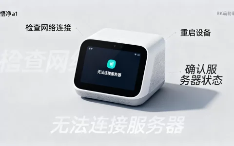 悟净a1无法连接服务器怎么办