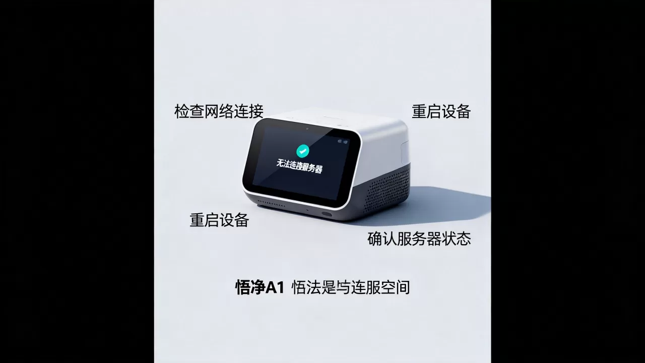 悟净a1无法连接服务器怎么办 悟净a1无法连接服务器怎么办