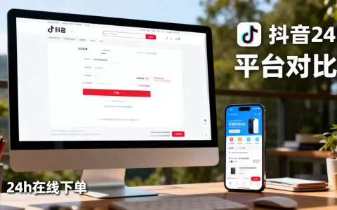 2026年抖音24h网站下单怎么做，哪家平台靠谱？