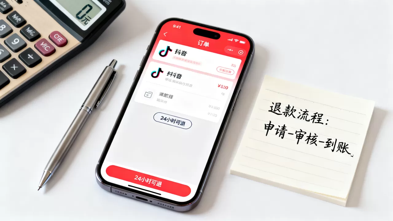 抖音业务下单24小时能退吗,退款流程是什么 抖音业务下单24小时能退吗,退款流程是什么