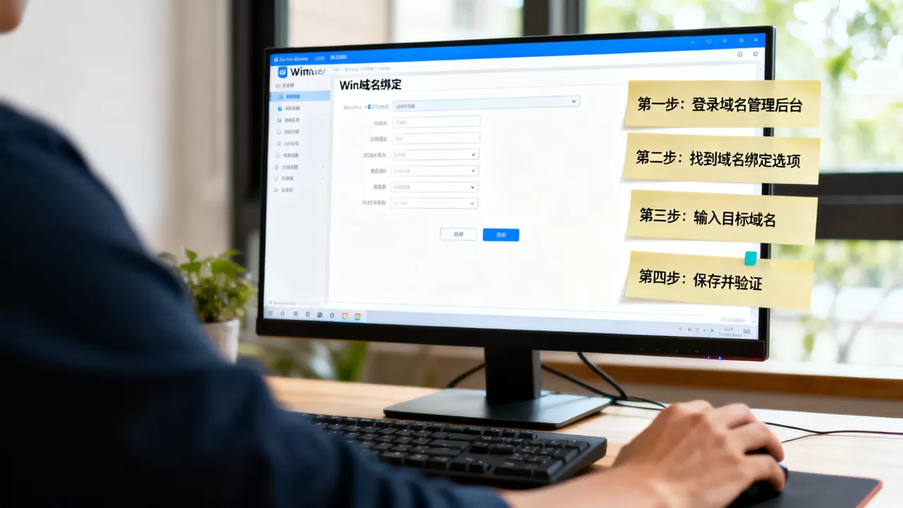 win域名绑定域名如何正确操作步骤? win域名绑定域名如何正确操作步骤?