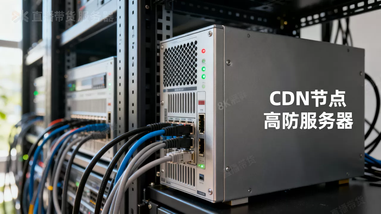 直播带货服务器CDN与高防的组合法 直播带货服务器CDN与高防的组合法