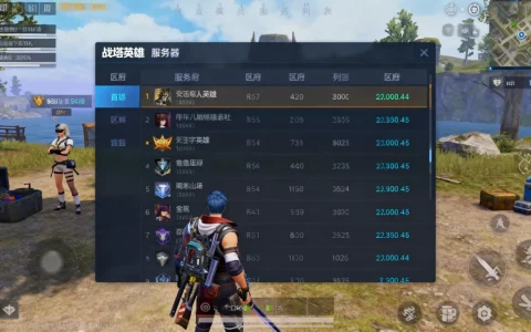 战塔英雄服务器有哪些，哪个区最火爆最好玩？