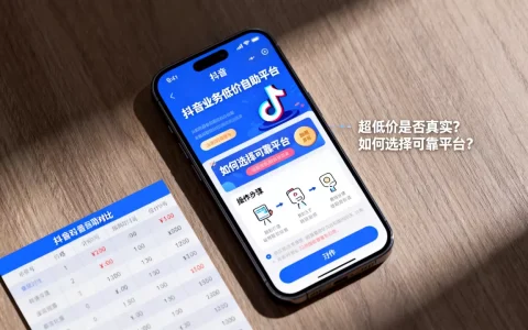 抖音业务低价自助平台真的超低价吗，怎么选？
