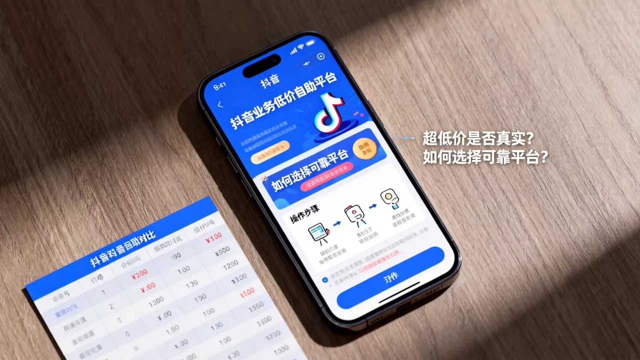 抖音业务低价自助平台真的超低价吗,怎么选? 抖音业务低价自助平台真的超低价吗,怎么选?