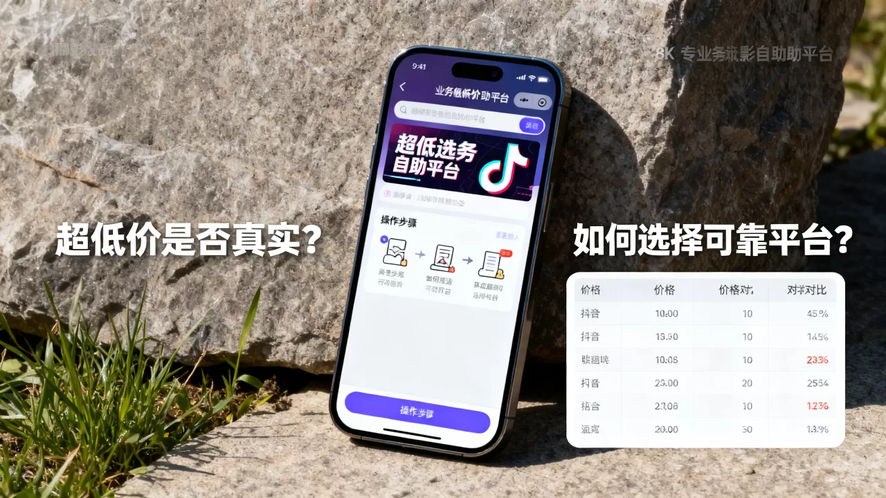 抖音业务低价自助平台真的超低价吗,怎么选? 抖音业务低价自助平台真的超低价吗,怎么选?