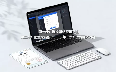 域名注册成功后，如何快速搭建网站并上线？