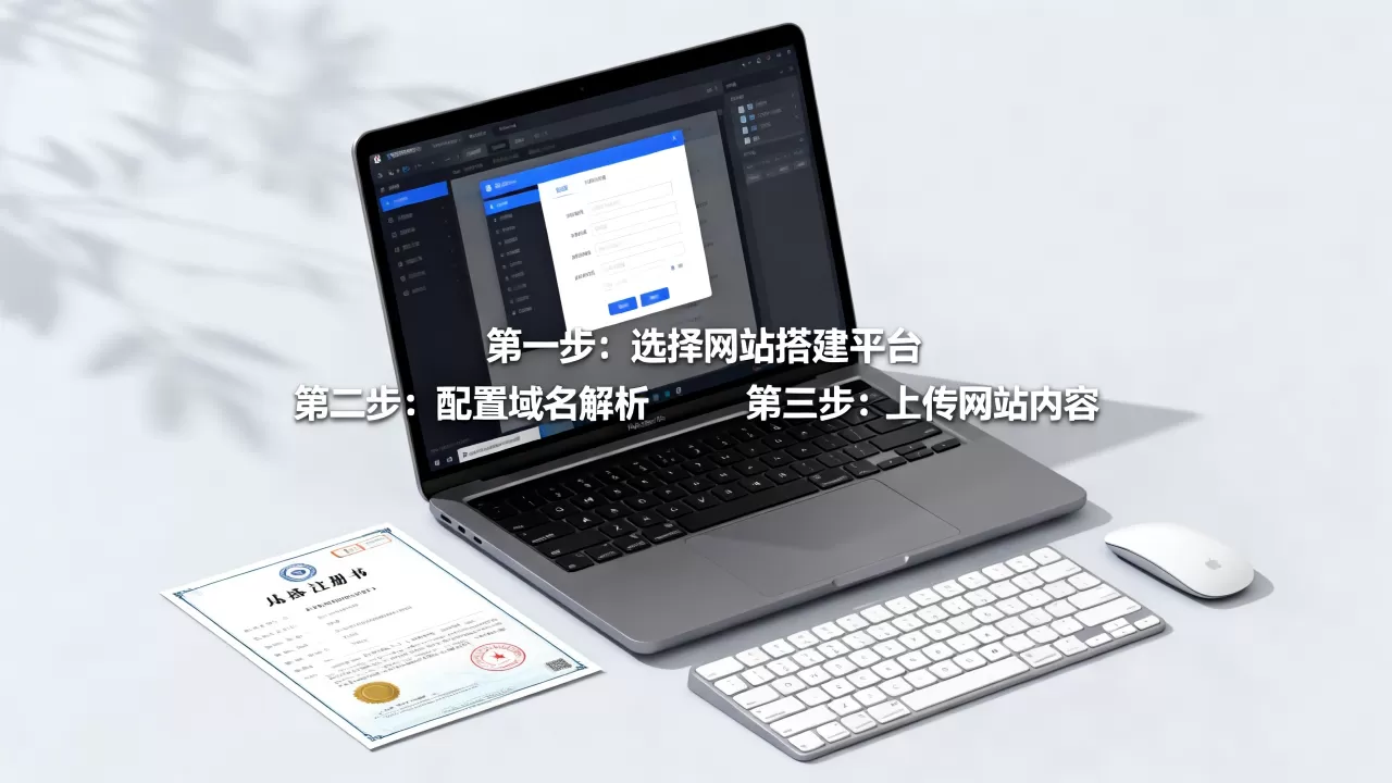 域名注册成功后,如何快速搭建网站并上线? 域名注册成功后,如何快速搭建网站并上线?