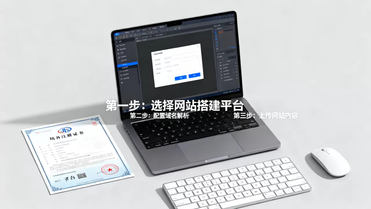 域名注册成功后,如何快速搭建网站并上线? 域名注册成功后,如何快速搭建网站并上线?