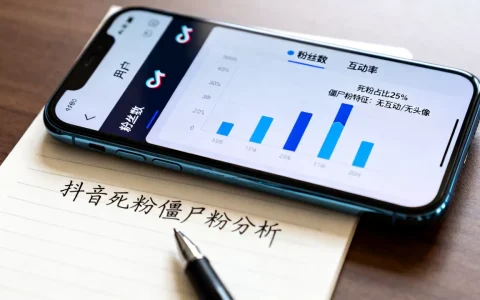 抖音死粉僵尸粉