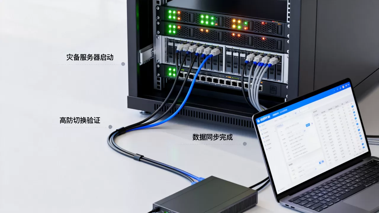 金融灾备演练服务器与高防切换流程 金融灾备演练服务器与高防切换流程