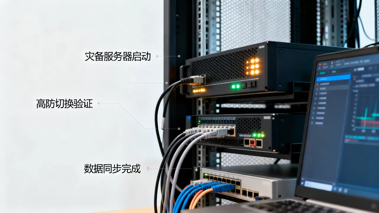 金融灾备演练服务器与高防切换流程 金融灾备演练服务器与高防切换流程