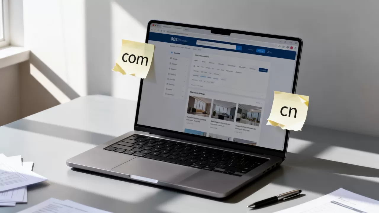 com域名和cn域名哪个更适合做网站? com域名和cn域名哪个更适合做网站?