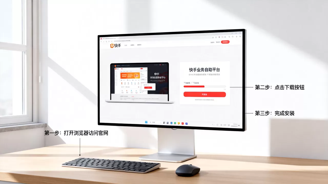 快手业务自助平台PC版如何下载安装,操作步骤有哪些? 快手业务自助平台PC版如何下载安装,操作步骤有哪些?