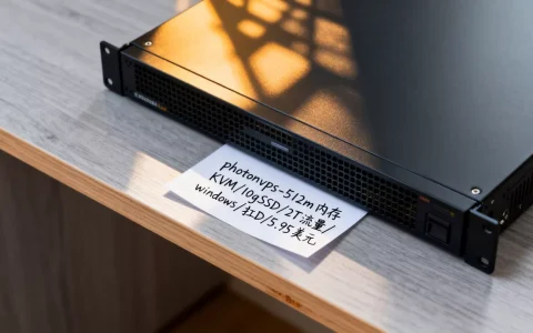 photonvps-512m内存KVM/10gSSD/2T流量/windows/扛D/5.95美元