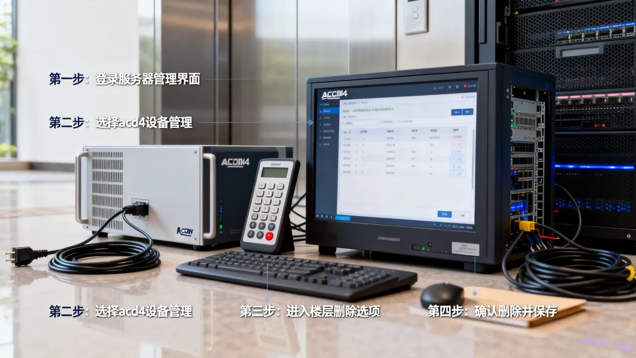 奥的斯acd4怎么用服务器删除楼层,操作步骤是什么? 奥的斯acd4怎么用服务器删除楼层,操作步骤是什么?