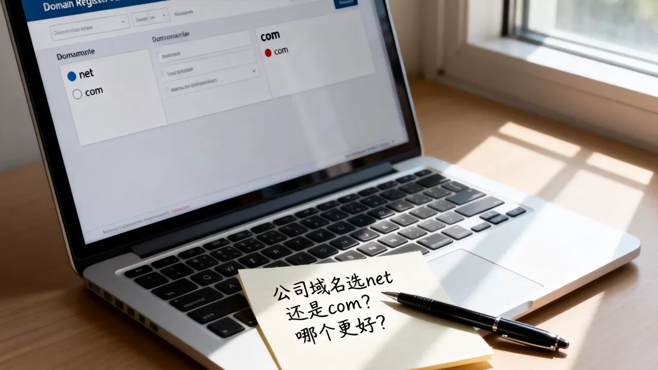公司域名到底选net还是com,哪个更好? 公司域名到底选net还是com,哪个更好?