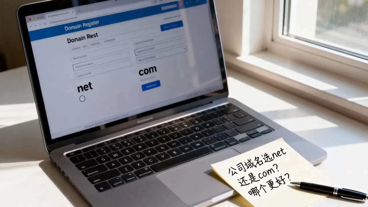 公司域名到底选net还是com,哪个更好? 公司域名到底选net还是com,哪个更好?