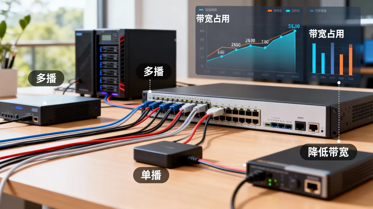 行情推送多播和单播带宽占用有何区别?怎么降低带宽? 行情推送多播和单播带宽占用有何区别?怎么降低带宽?