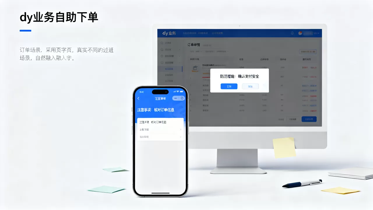 dy业务自助下单的注意事项和防范措 dy业务自助下单的注意事项和防范措