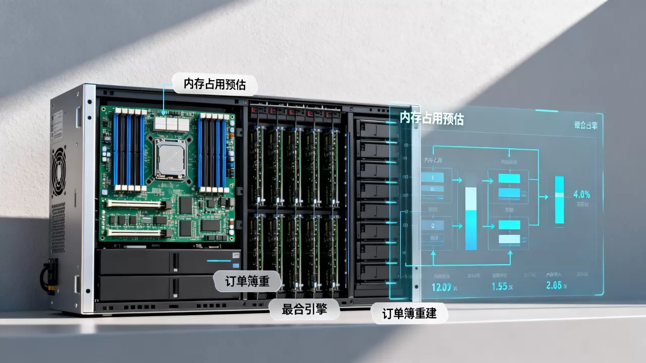 撮合引擎订单簿重建时的内存占用预估 撮合引擎订单簿重建时的内存占用预估