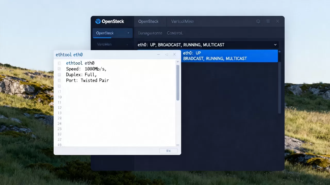 OpenStack虚拟机如何用ethtool查看网卡配置呢,怎么做? OpenStack虚拟机如何用ethtool查看网卡配置呢,怎么做?