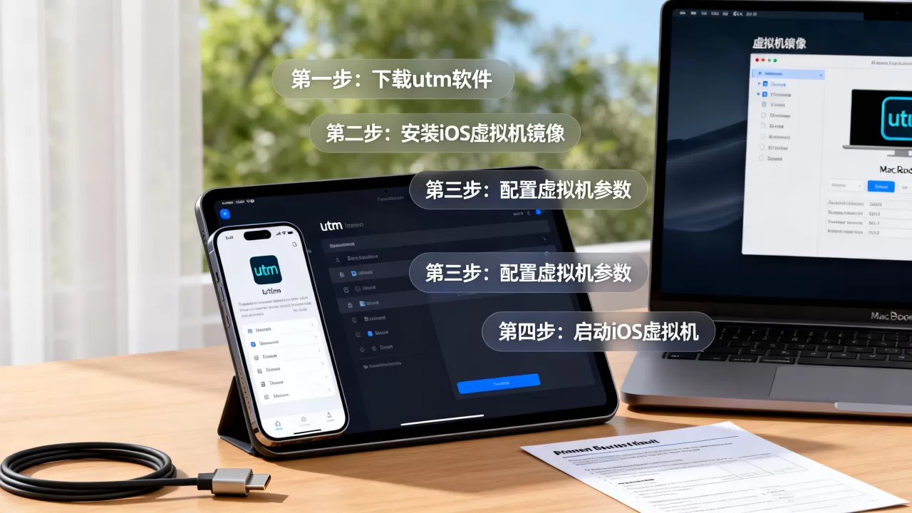 iOS虚拟机utm怎么用,操作步骤有哪些? iOS虚拟机utm怎么用,操作步骤有哪些?