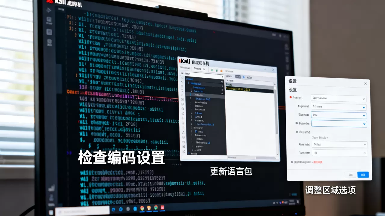kali虚拟机界面乱码怎么办?解决方法有哪些? kali虚拟机界面乱码怎么办?解决方法有哪些?