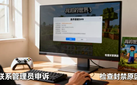 我的世界服务器被BAN了不是OP怎么解封
