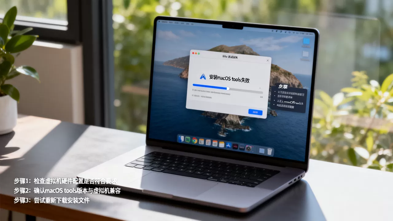 虚拟机安装macOS tools失败怎么办,具体步骤有哪些? 虚拟机安装macOS tools失败怎么办,具体步骤有哪些?