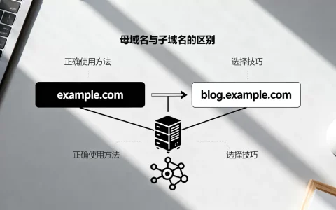 母域名与子域名有何不同？如何正确使用它们,区别与选择方法有哪些？